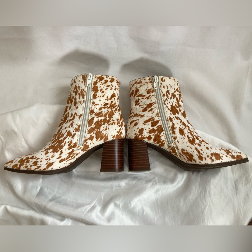 International Concepts - Calf Hide Ankle Boots - US Women’s Size 5 - Picture 3 of 7